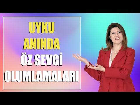 UYKU ANINDA ÖZ SEVGİ OLUMLAMALARI (432hz frekans eşliğinde )