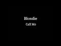 Blondie Call Me No Vocals mp3