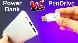 Pen Drive Vs Power Bank - Will It Survive?