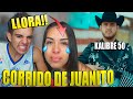 ESPAÑOLA y ARGENTINO reaccionan a CORRIDO DE JUANITO de CALIBRE 50 (GABY ACABA LLORANDO!!)