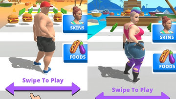 Fat 2 Fit Part 4 || Max all levels walkthrough gameplay || android and ios gameplay