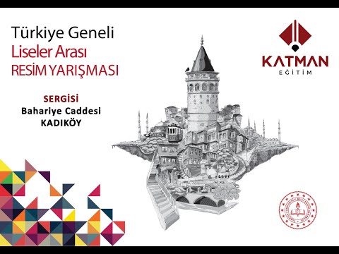 Katman Sanat Liseler Arası Karakalem & Desen Yarışması Bahariye Caddesi Sergisi