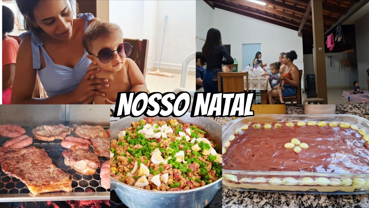 Passamos o Natal na casa dos Meus pais/ levei a sobremesa + DIA em familia