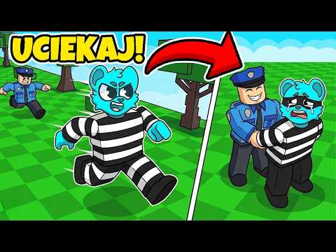 UCIEKAMY PRZED POLICJĄ w Roblox 👮🚨 thumbnail