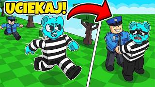 UCIEKAMY PRZED POLICJĄ w Roblox 👮🚨