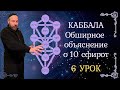 КАББАЛА - ОБШИРНОЕ ОБЪЯСНЕНИЕ О 10 СФИРОТ - СФИРА ХЕСЕД - УРОК 6