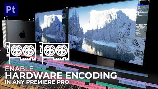 How to enable Hardware Encoding in premiere pro without compatible hardware. MUST SEE!!!.