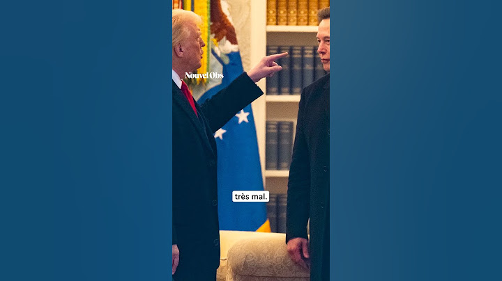 Entre Trump et Musk, c'est la guerre : comment en sont-ils arrivés là ?