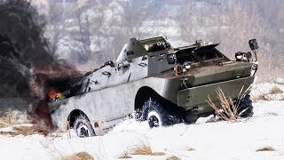 We bought Military tactical 8-wheels ATV BRDM!