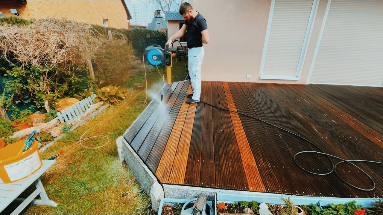 How to clean a wooden terrace? #how #clean #cleaning #terracegarden # ...