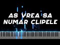 As vrea să număr clipele - Catalin si Ramona Lup - Instrumental Pian - Negativ Pian - Tutorial