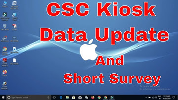 How To Update Kisok Details In CSC | CSC Digital Seva Kiosk Data Update and Short Survey for CSC Vle