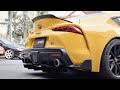 แต่งรถ GR SUPRA A91 Verus Rear Diffuser / Akrapovic Slip-on / Eibach Rear Camber / CSF / PowerTex