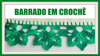 BARRADO EM CROCHÊ — Diane Gonçalves