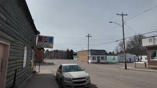 Downtown Republic Michigan Walk Through 