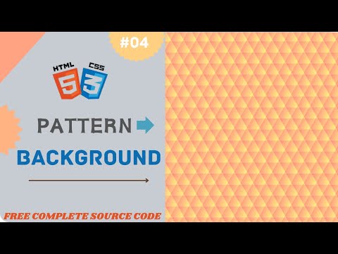 #04 Background pattern with CSS | pure CSS background pattern | CSS tutorial | css tips and tricks