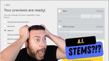 A.I. Review:  LALAL.AI - Amazing STEM Generator for Music!!
