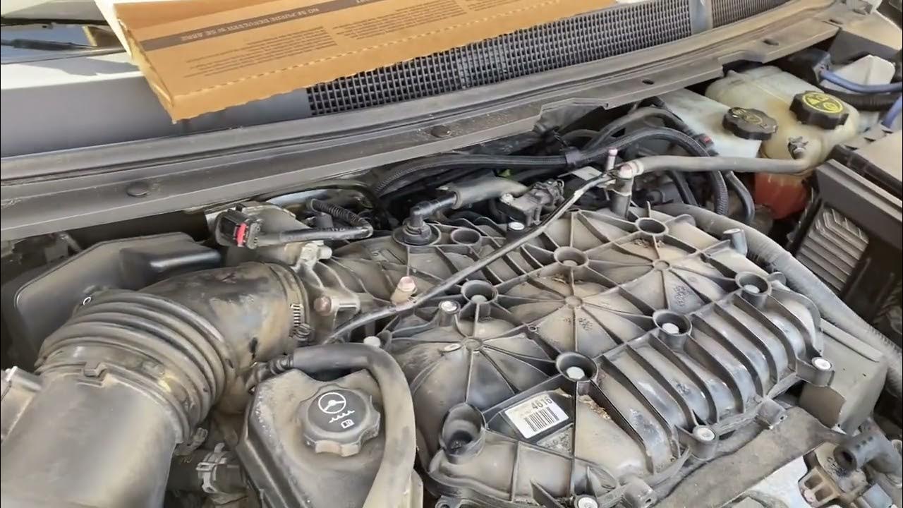 Rear spark plug change on 2013 Cadillac XTS YouTube