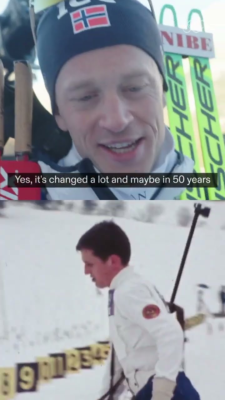 How biathlon has evolved over the years! ?