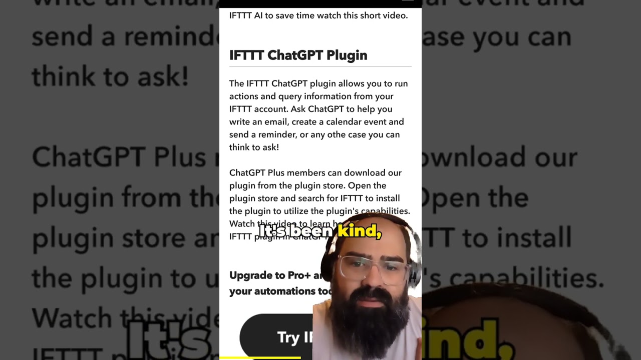 Revolutionize Your ChatGPT Workflow with IFTTT