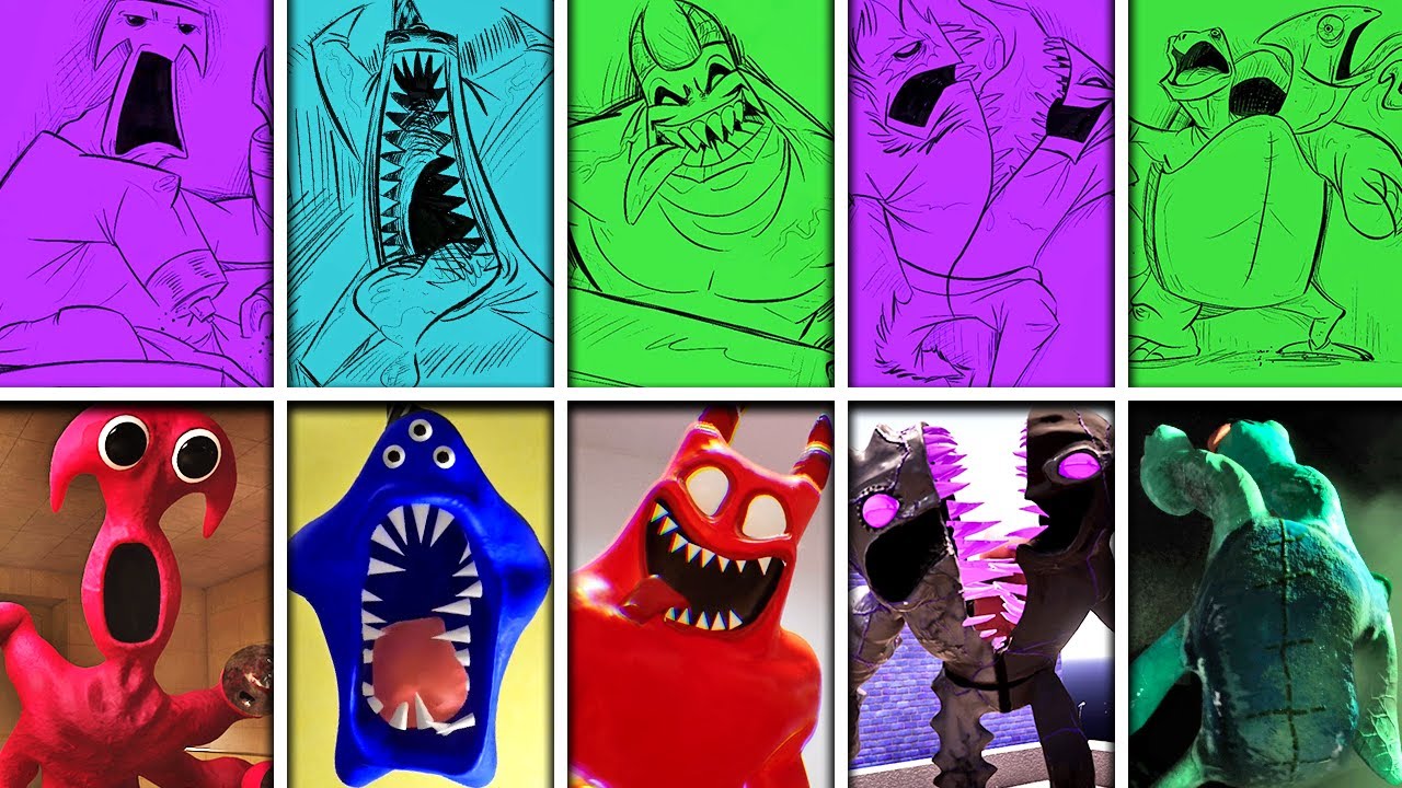 Garten of Banban 0 - All CREDITS Easter Eggs & Reference (Amnesia Song)