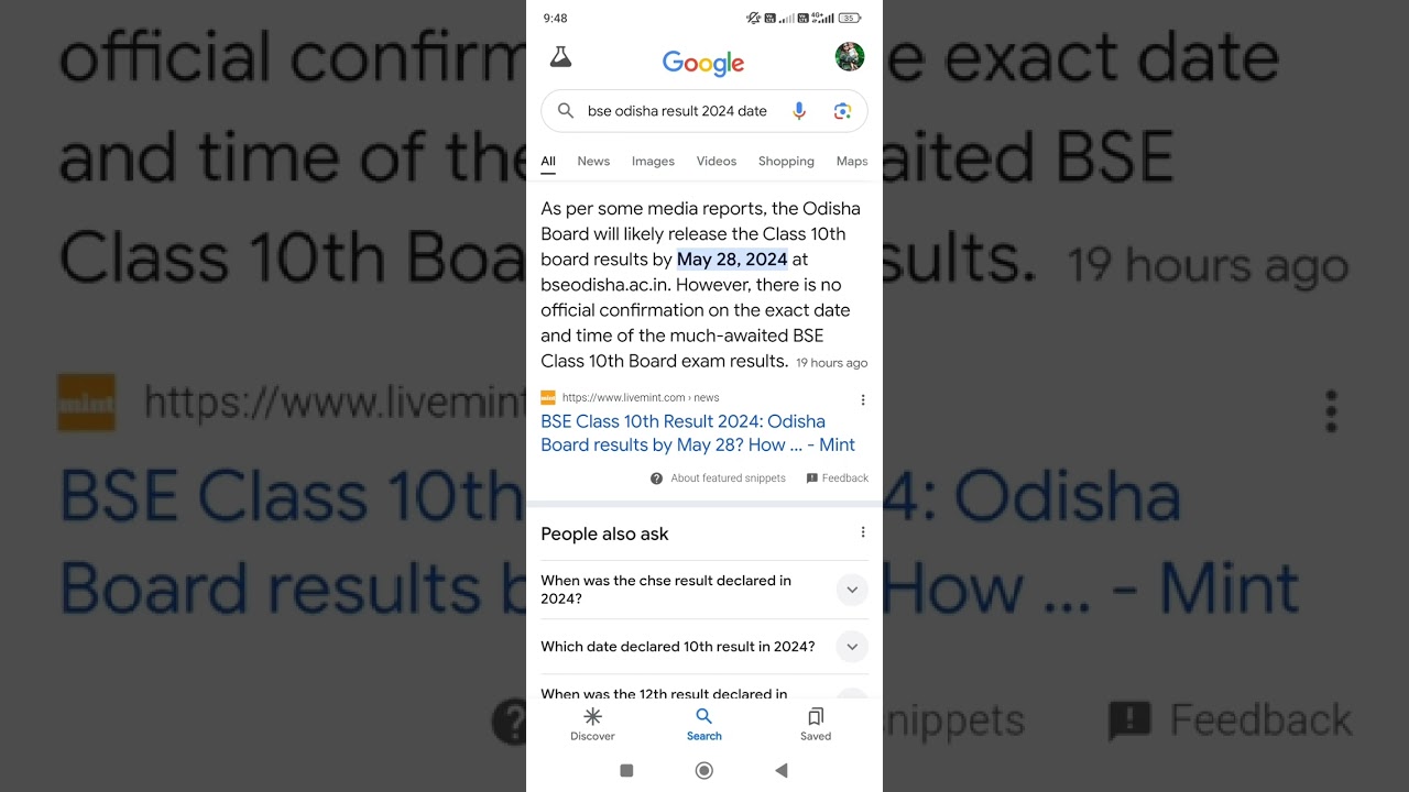 BSE odisha 10 result date is announced by  BSE ODISHA MAY 28