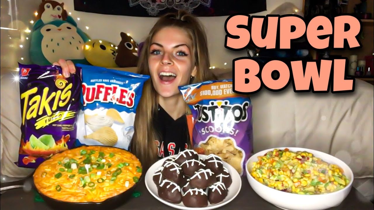 Чипсы и дип Мукбанг! (сырный соус Баффало) (веганский)