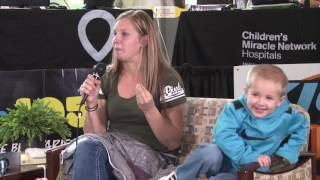 Children's Miracle Network Radiothon 2016 Interview - Tannek Gilbertson