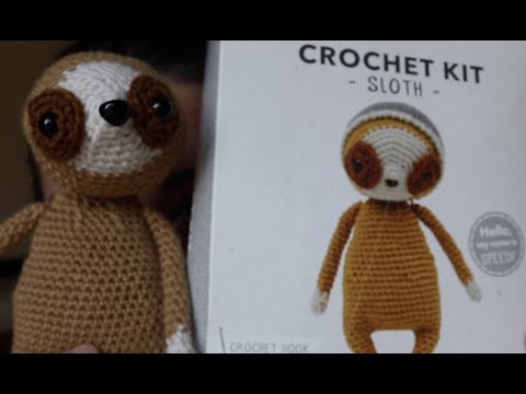 Sloth DIY Crochet Kit