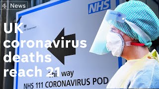 UK coronavirus deaths rise to 21  - as Trump extends travel ban to the UK and Ireland