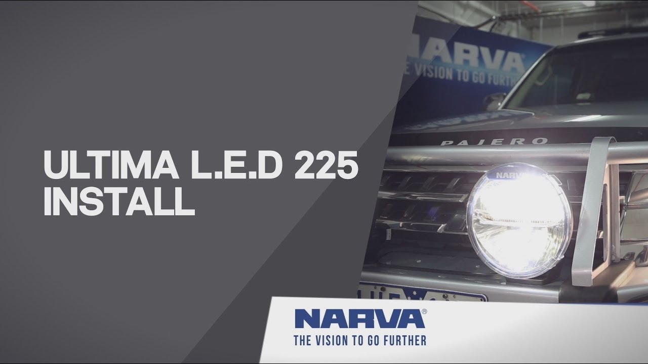 How to Install Ultima 225 L.E.D Driving Lights