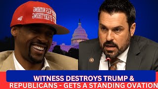 Republicans Sit in SILENCE as Brave Witness DESTROYS Trump in Stunning Speech - Laughter ERUPTS