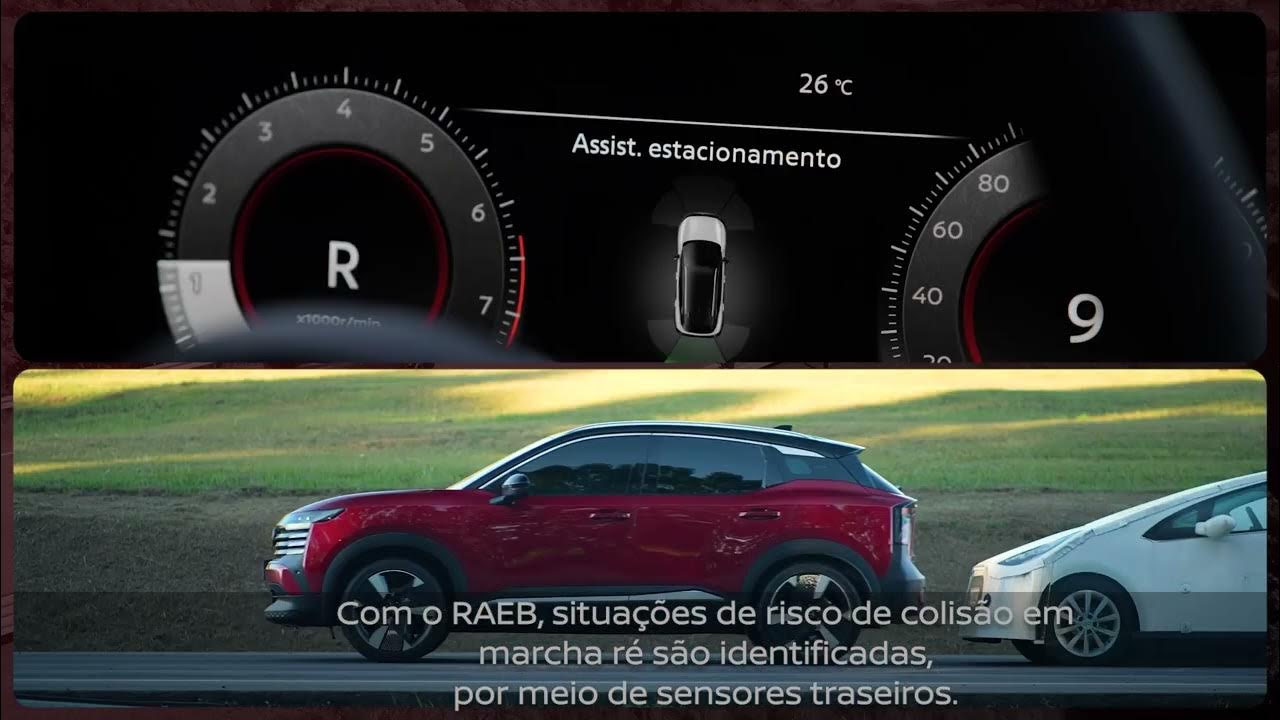 Novo Nissan Kicks | Assistente inteligente de frenagem traseira