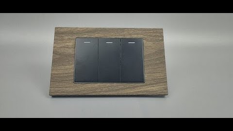 Công Tắc 3 Chống Giật 1 Chiều 2 Chiều vân Gỗ Cao Cấp Thương Hiệu Nhật I Tenko.com.vn