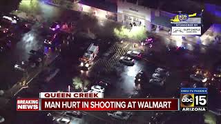 Man shot at Walmart in Queen Creek