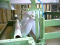 Balepak ltd fully automatic baling machine in production.