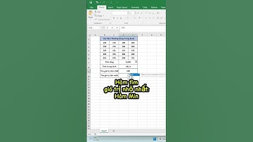 Các Hàm Thường Dùng Trong Excel #kienthuc #excel #freefire #funny #fyp #shortvideo #shorts #short