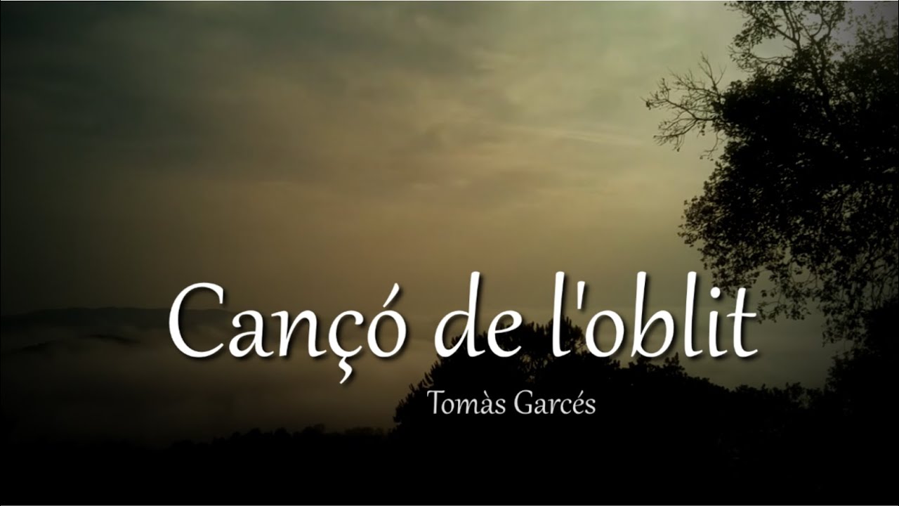 Cançó de l'oblit