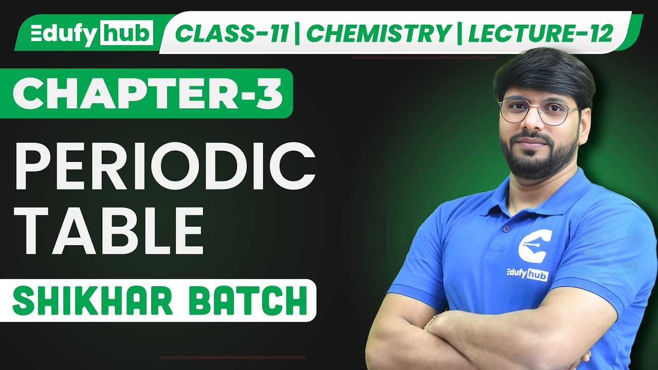 Valency, Metallic & Non-Metallic Character ⚛️ | Lecture-12 | Periodic Table | Shikhar 