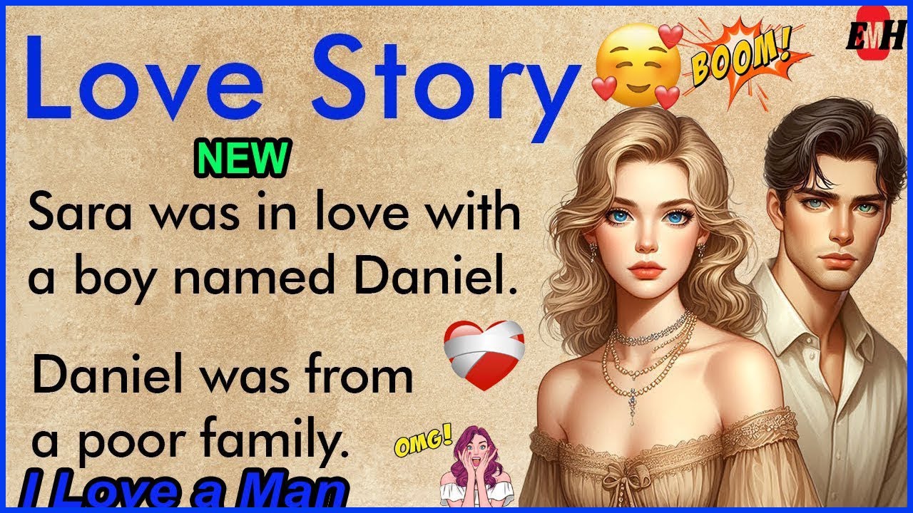 A Love Story of A Rich Girl and Poor Boy ✅ English Love Story for Beginners (A1–A2 Level)