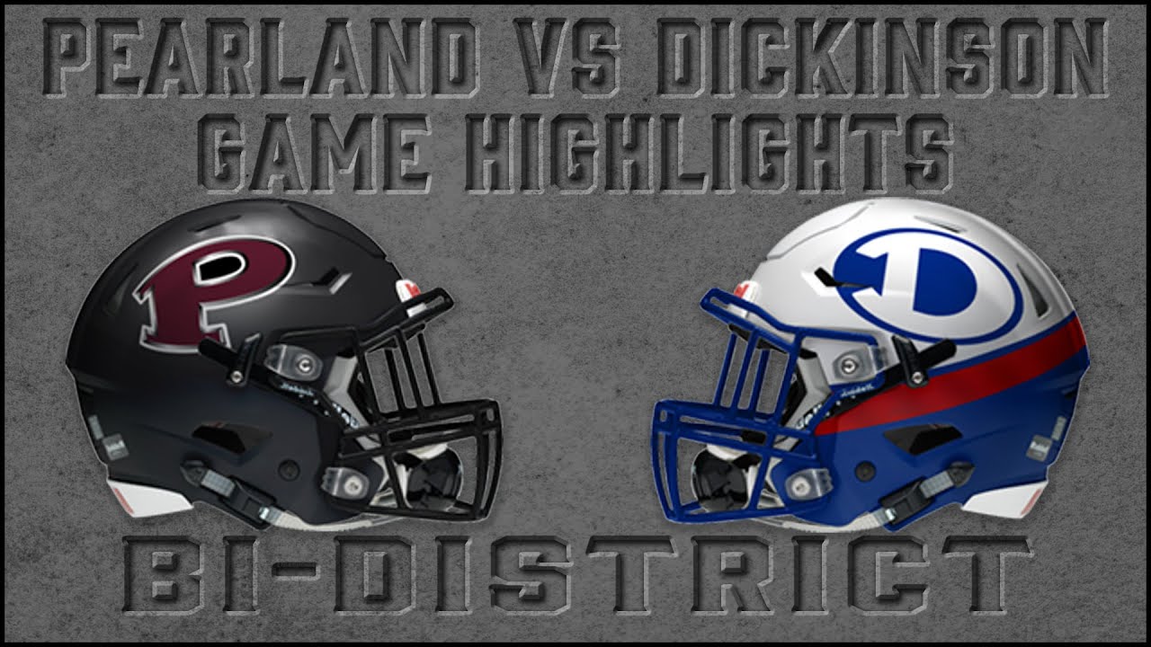 Pearland vs Dickinson - 2019 Texas High School Football Playoffs Week 1 Highlights