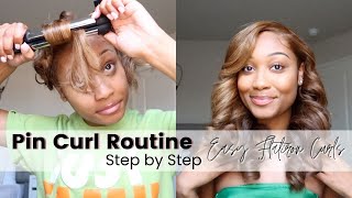 How to Pin Curl: Step-by-Step Routine | Flatiron Curl Technique