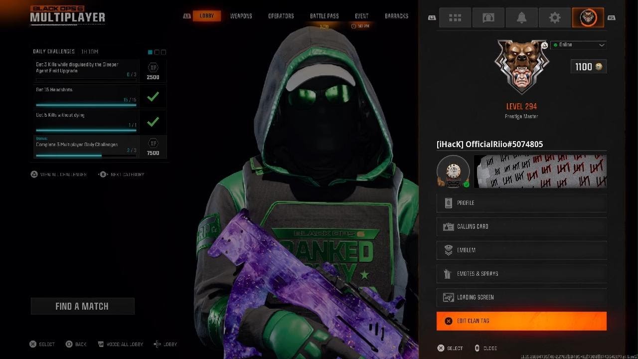 HARDCORE DOMINATION NUKE ON NUKETOWN( CALL OF DUTY BLACK OPS 6 )