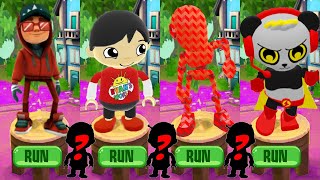 Tag with Ryan vs Subway Surfers World Tour Monaco 2022 - Red T-Shirt Ryan vs Jake vs Dummy screenshot 5