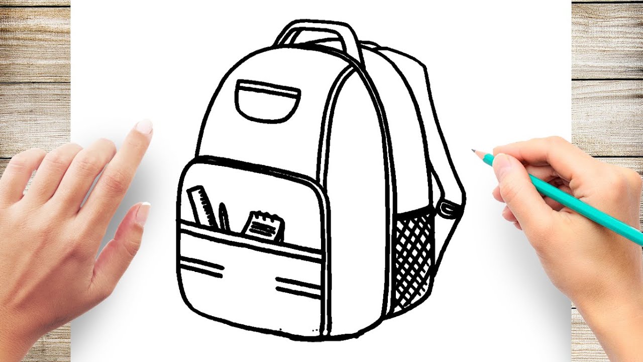 How to Draw a Bag for Kids  Easy Drawing Tutorial