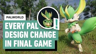 Every Pal Design Change in Palworld (Early Access vs. 1.0) screenshot 4