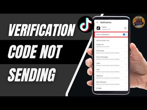 How To Fix TikTok Not Sending Verification Code 2026 | TikTok Verification Problem
