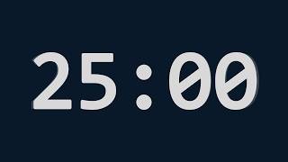 25 Minute Timer for Exams