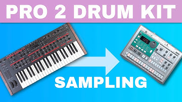 TECHNO DRUM KIT USING ONLY DSI PRO 2 SOUNDS SAMPLED WITH A KORG ES-1
