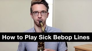 The Secret to Creating Sick Bebop Lines chords